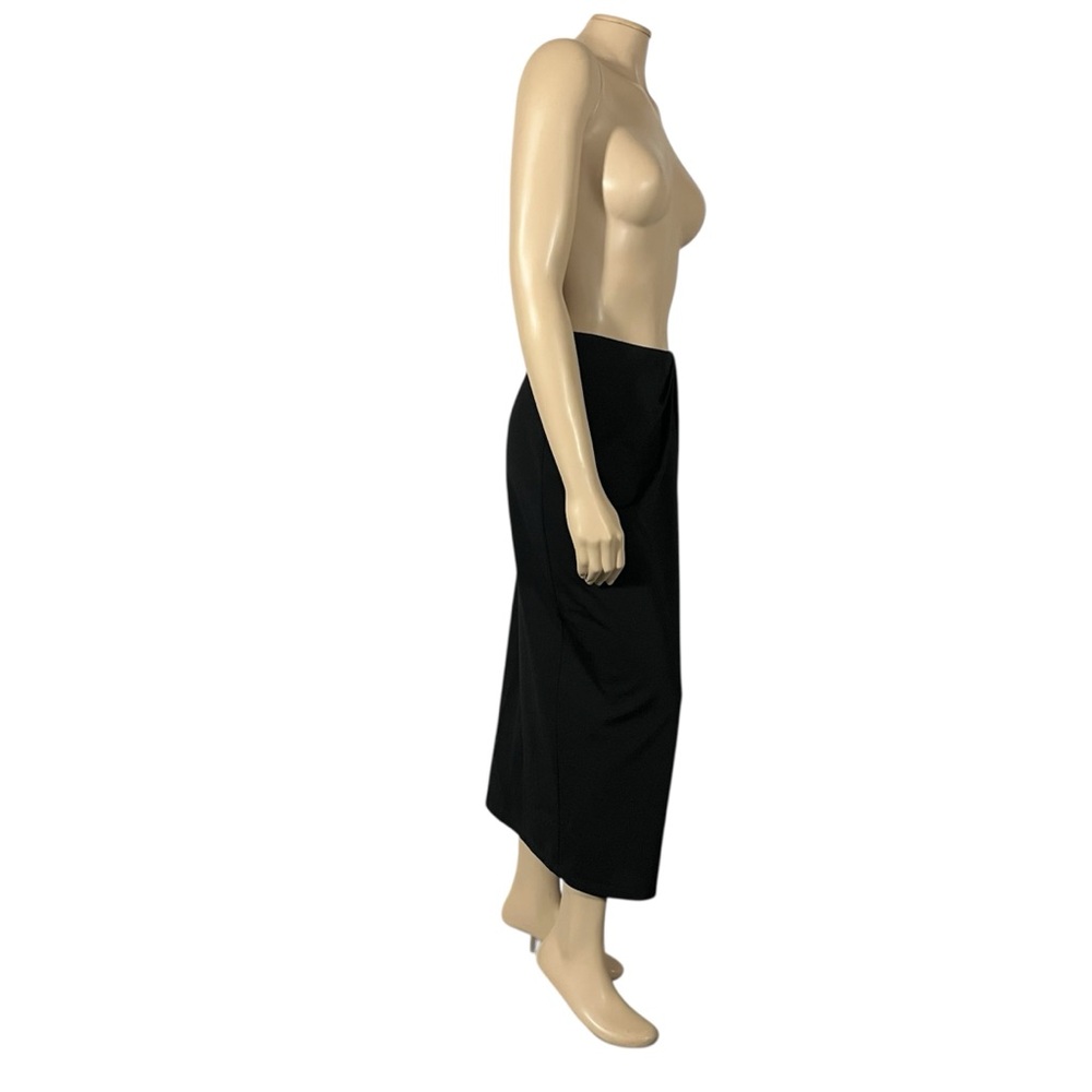Max Mara Weekend Hans Black Jersey Midi Skirt - Picture 7 of 16